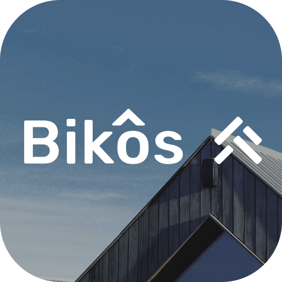 Логотип и сайт «Bikos»